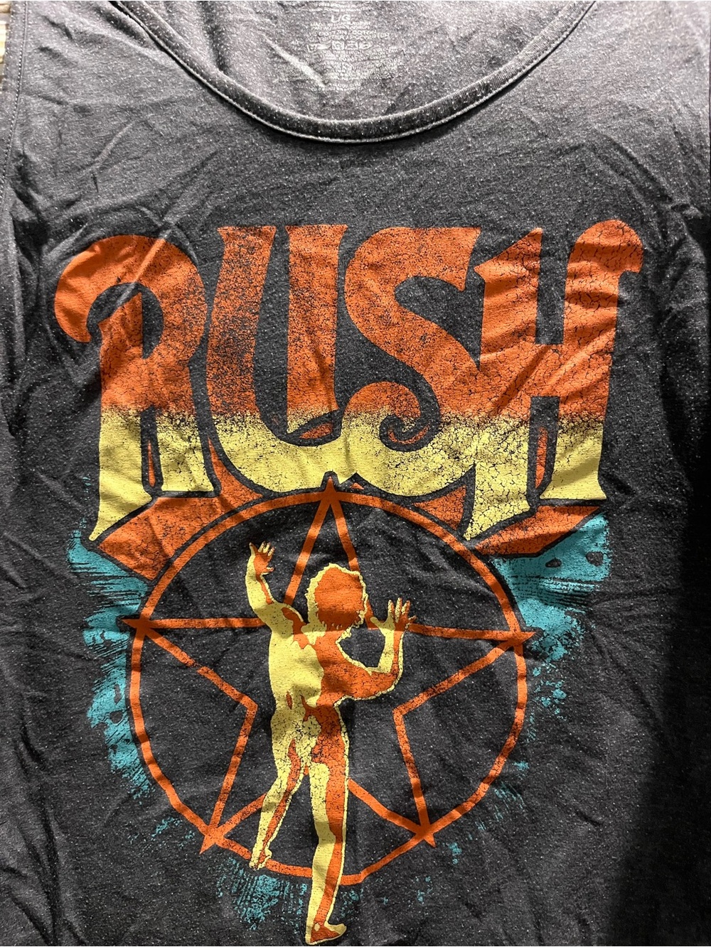 RUSH Graphic Muscle Tee